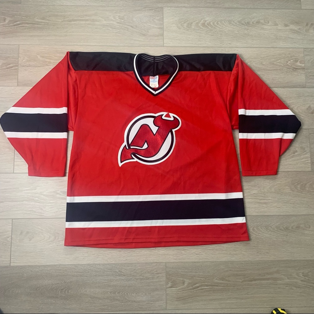 NEW JERSEY DEVILS CCM NHL HOCKEY JERSEY Maska Vintage XXL